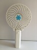 Handheld small table foldable air fan, wholesale