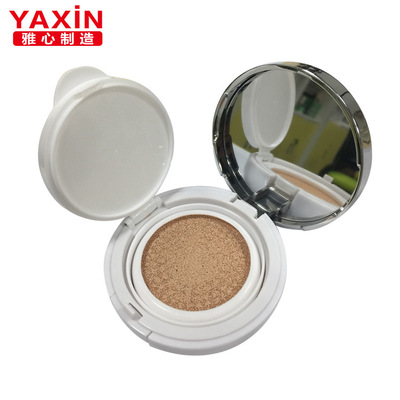 Ya Heart air cushion monochrome Double color air cushion bb Liquid Foundation Cosmetics Concealer skin colour Cosmetics machining