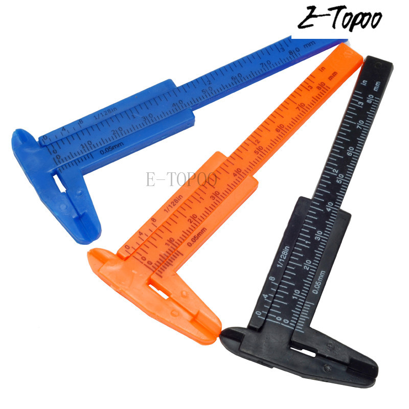 ETOPOO  80MM 塑料卡尺 游标卡尺 礼品卡尺|ms