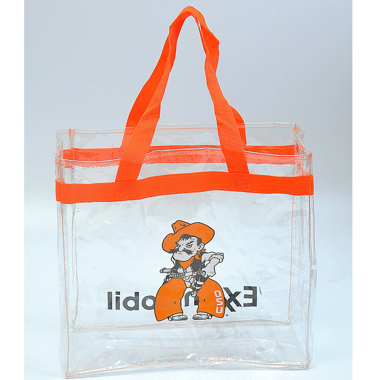 pvc礼品袋手提袋 塑料手提袋 热压PVC透明塑料袋批发