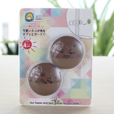 日本门把手防撞垫门锁防碰垫木门防撞片墙面多用途防撞垫片4个装