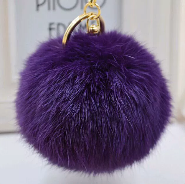 Металлический пуховый шар, модный подвес, брелок, Aliexpress, handmade, 8см