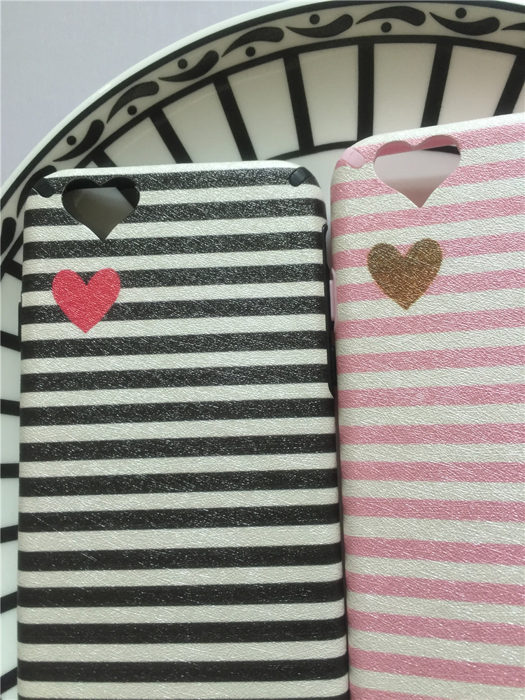 手机保护套-条纹爱心防摔iPhone6\/6plus情侣手