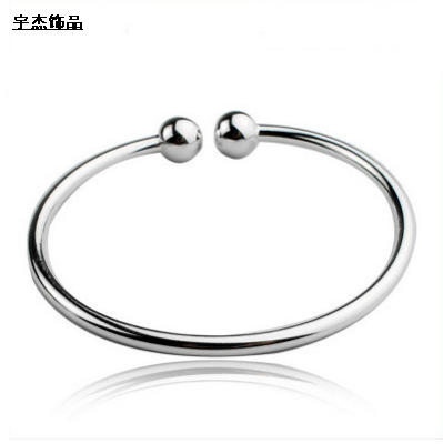 Yujie Garlic bracelet Silver-plated Bracelet Ladies South Korean version of the Fashion silver jewelry Factory wholesale
