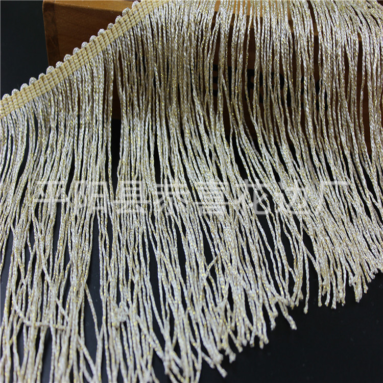 金银丝流苏排须