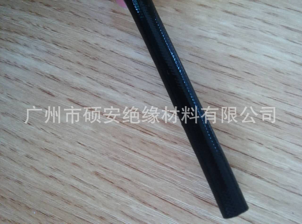 【产销】黑色内纤外胶纤维管丨黑色外胶玻纤管丨黑色高压硅管
