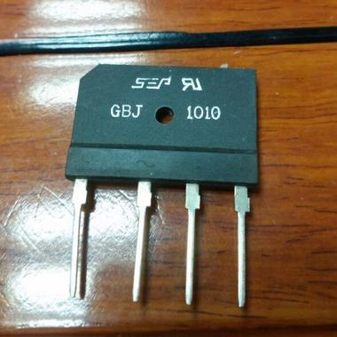 台湾长虹SEP整流桥堆 GBJ1010 10A 1000V 扁桥 全新原装