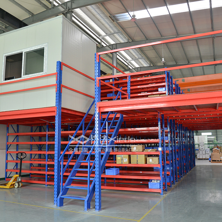 【定制】協達閣樓式貨架廠兩層閣樓鋼結構倉儲倉庫三層隔層貨架