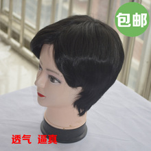 中老年男假发套价格_最新中老年男假发套价格