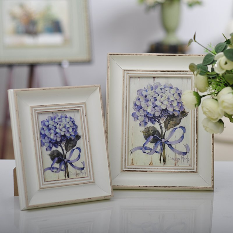 Hongyi custom-made set photo frame Nordic pastoral retro old 5 inch 6 inch 7 inch 10 inch creative ps photo frame