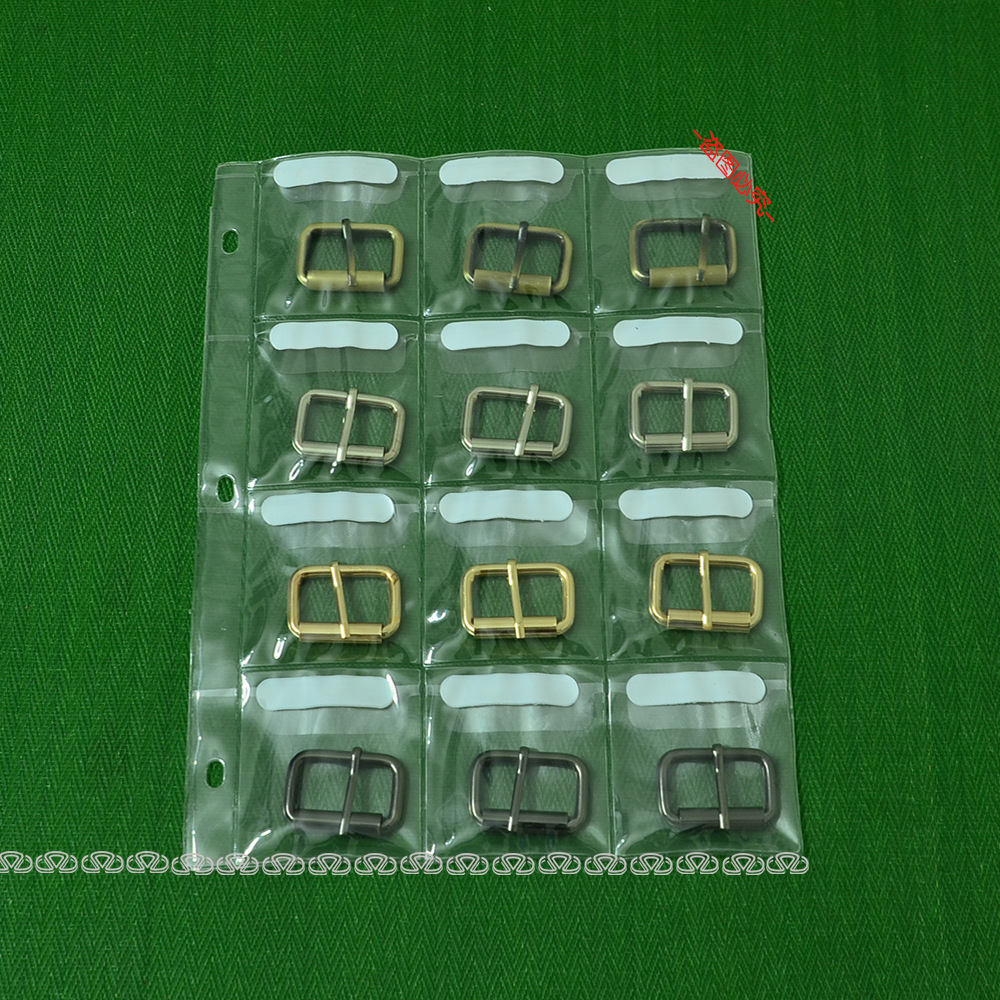 厂家直销辅料袋 新款优质五金皮带扣样品袋透明PVC塑料袋