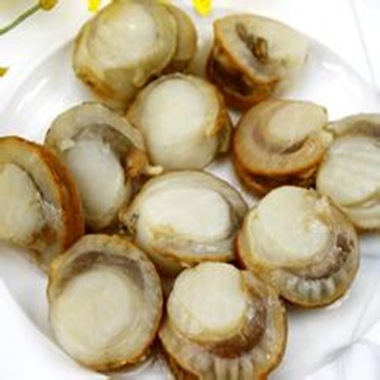 wholesale Dalian specialty Fresh Freezing Scallop meat 500g bag Scallops convenient Aquatic products Seafood