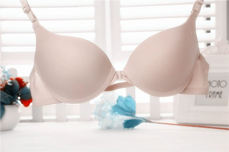 Bra Japanese style, women's summer support, front-closure, padded (32/70AB–38/85)