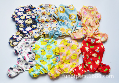 卡通印花不倒絨衛衣長款