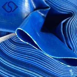 pvc涂塑水带厂家生产直销东南亚非洲供灌溉水带2寸2bar