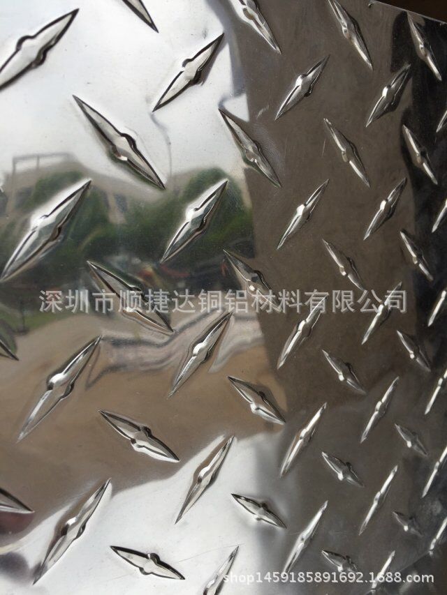 广东1060花纹铝板厂家 指针型花纹铝板 底板2mm、3mm、4mm