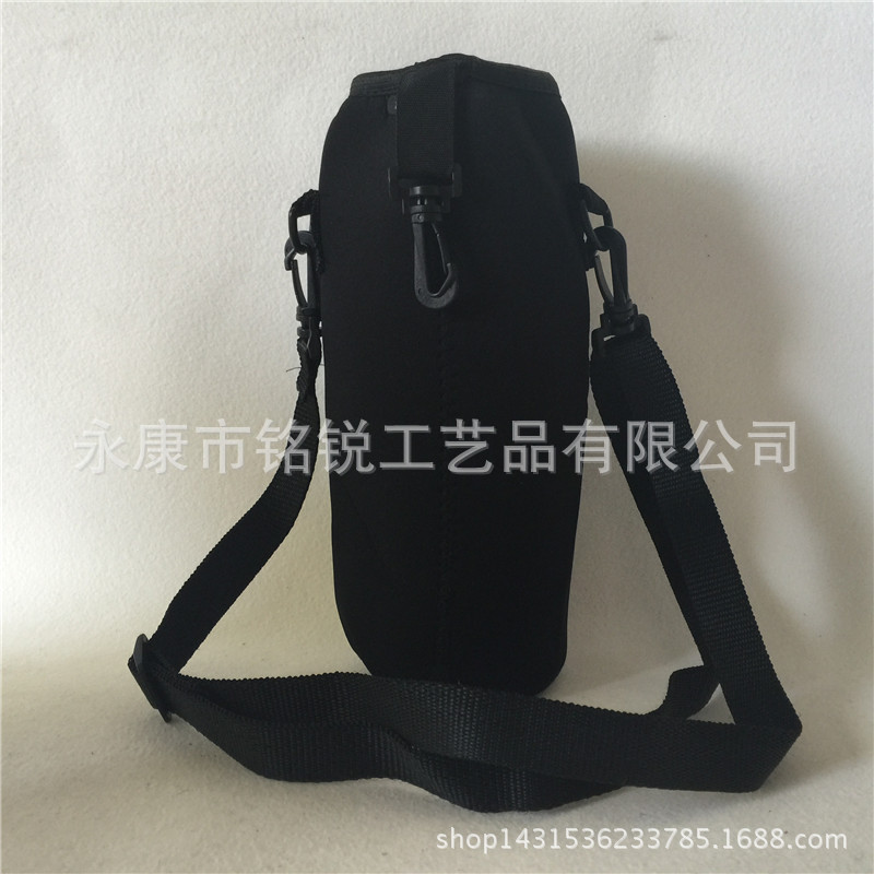 1L spot supply shoulder strap kettle bag protective cover outdoor leisure diving material cup cover mountaineering travel kettle bag