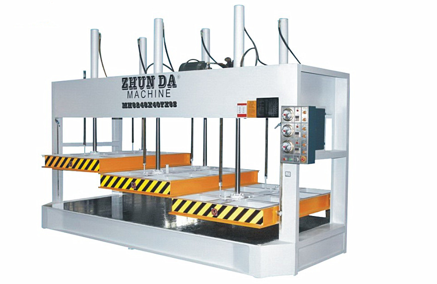 广东厂家准达直供木门专用冷压机  三段压机批发货源