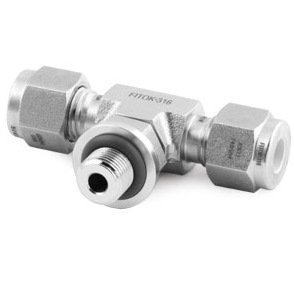 SS-TTP-FL4-ST7  飞托克 支管阳螺纹位置可调卡套三通 - TTP