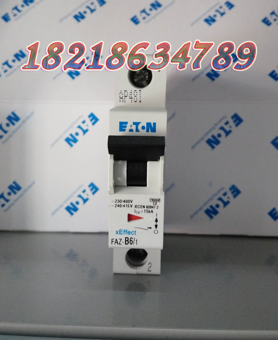 EATON 穆勒微断FAZ-B6/1-AS原装正品,带UL,CSA认证