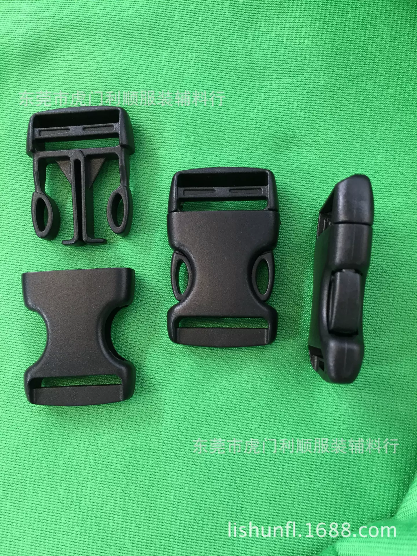 厂家现货箱包配件 塑料25MM插扣 1寸短插扣 2.5CM背包扣书包扣