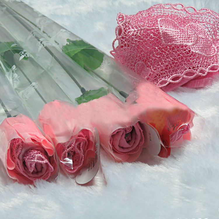 玫瑰花内裤 情趣三角裤 女士情趣内裤