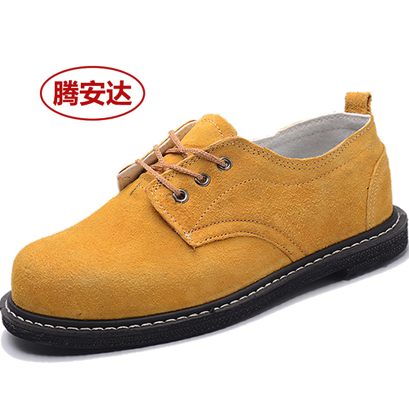 Labor protection shoes, tire soles, summer breathable holes, high temperature, oil, acid and alkali resistance, safety shoes, protective shoes, work shoes