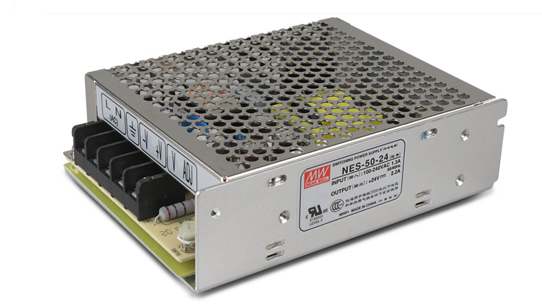 ԭװ̨��MEAN WELL��γ���ص�Դ NES-50-24 DC24V2.2A PLC��Դ3C