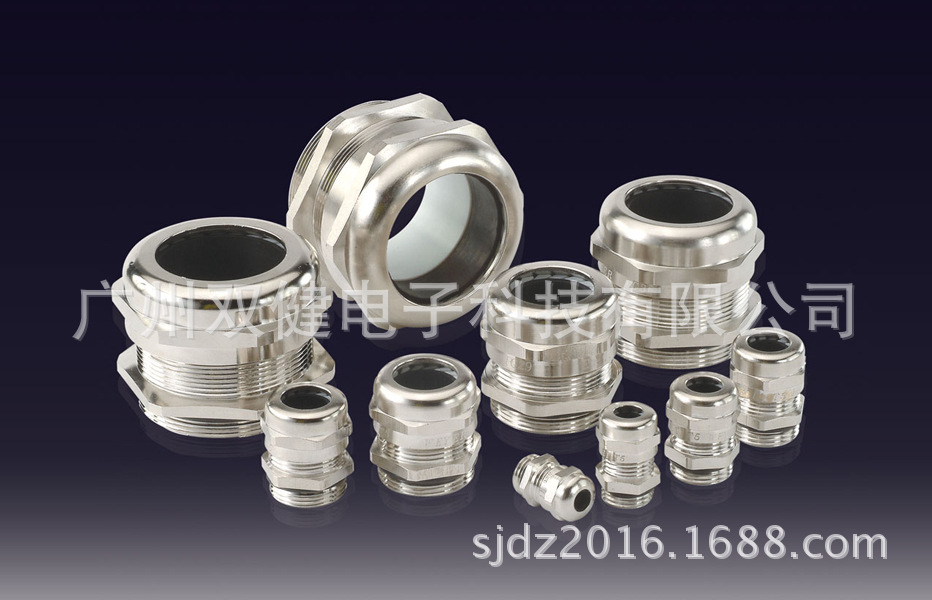 M制金属管接头|防水接头|电缆接头|IP68|黄铜镀镍