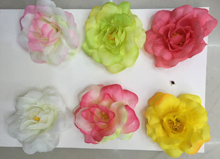 Fashion Flower Cloth Hair Clip 1 Piece display picture 5