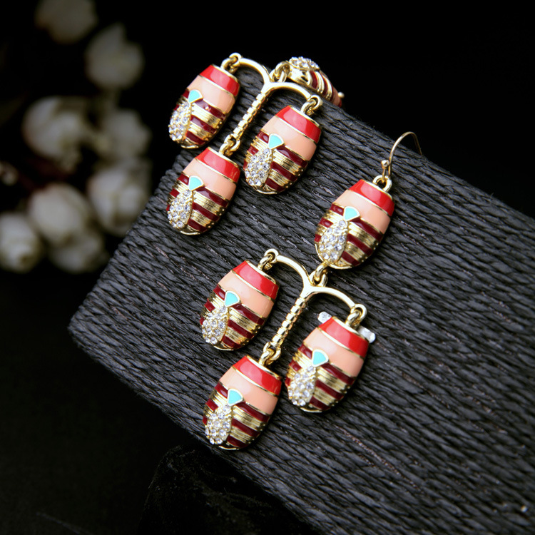 Fashion Explosion Jewelry Wholesale Elegant Noble Colorful Wild Lady Earrings display picture 6