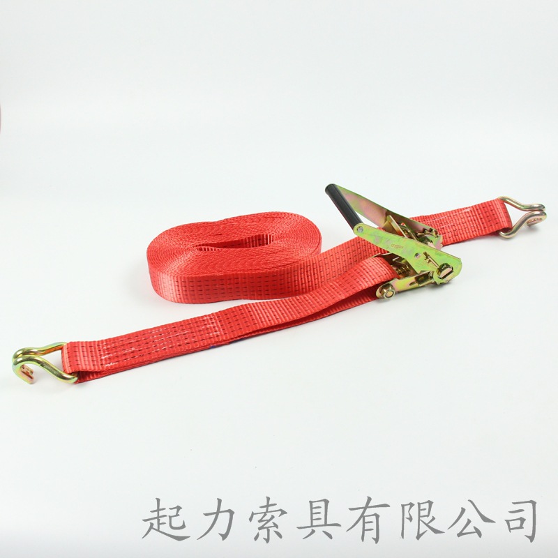 厂家直销2英寸3吨涤纶汽车货物捆绑带 捆绑器 捆绑带