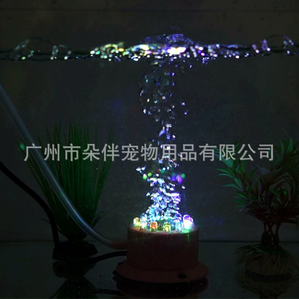 Маленький LED аквариум, подводные огни