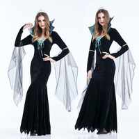 游戏制服_邪恶女王服装2014新款万圣节游戏制