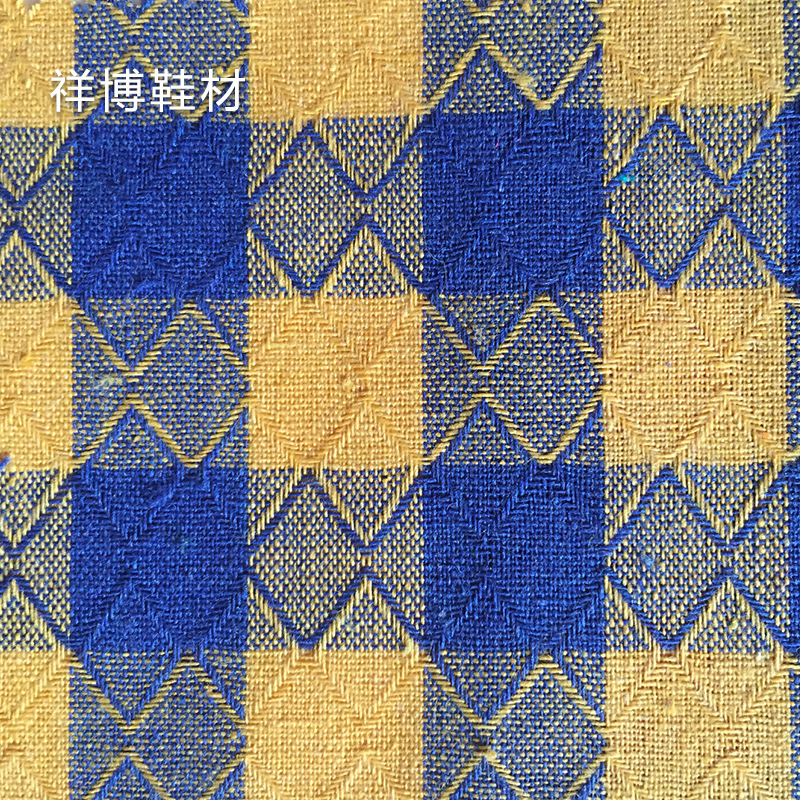 全棉色织提花面料 色织时装布料 童装衬衫鞋材格子面料 批发