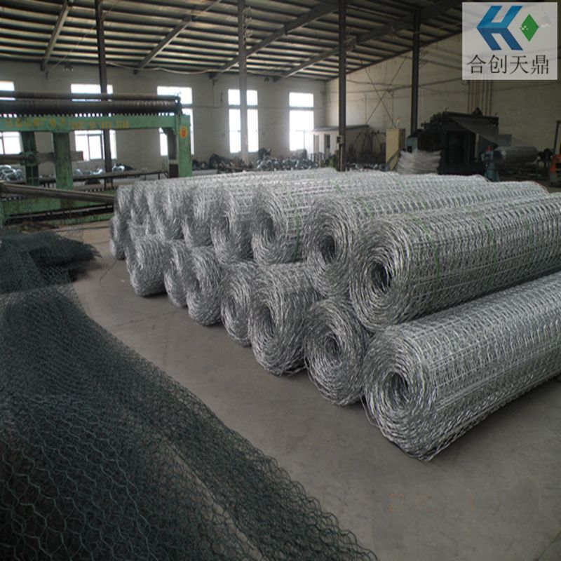HDG Stone cage net riverbed Paving Water conservancy construction Stone cage net Flood protection Dip net Rivers Dams
