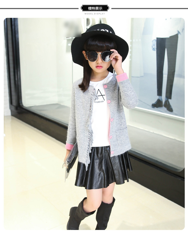 Jupe pour fille en cuir - Ref 2051137 Image 17