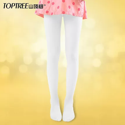 Children's white tights