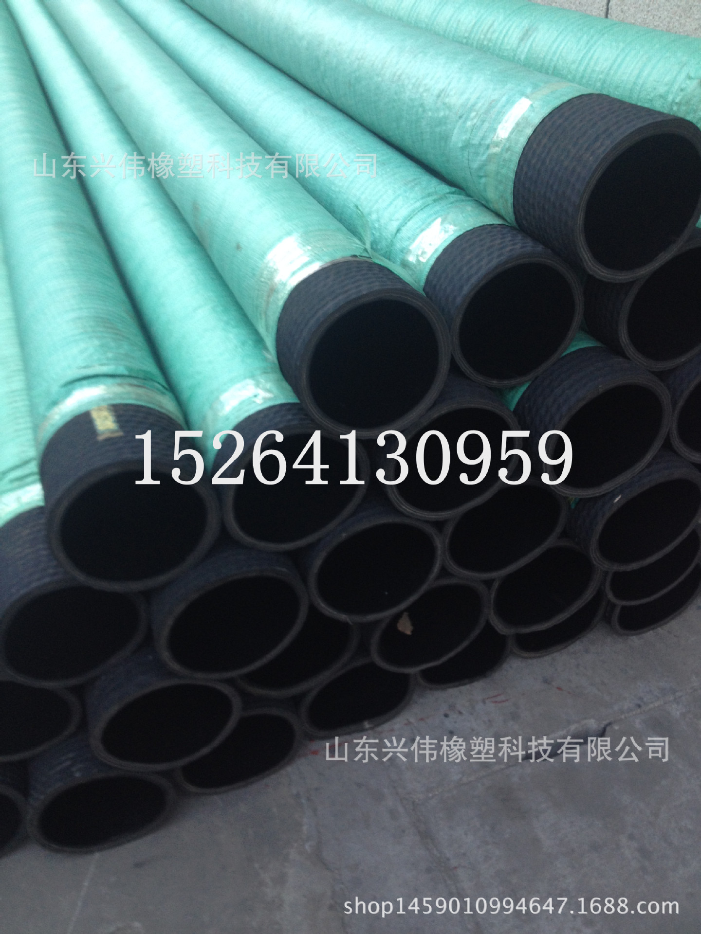 大口径钢丝螺旋夹布胶管输油抽沙排泥专用耐磨钢丝橡胶管