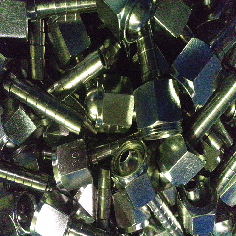 45#油管接头 304不锈钢接头 扣压胶管接头 来样定做