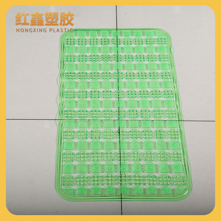 厂家供应 时尚地垫浴室淋浴按摩防滑垫卫生间洗澡防滑地垫批发