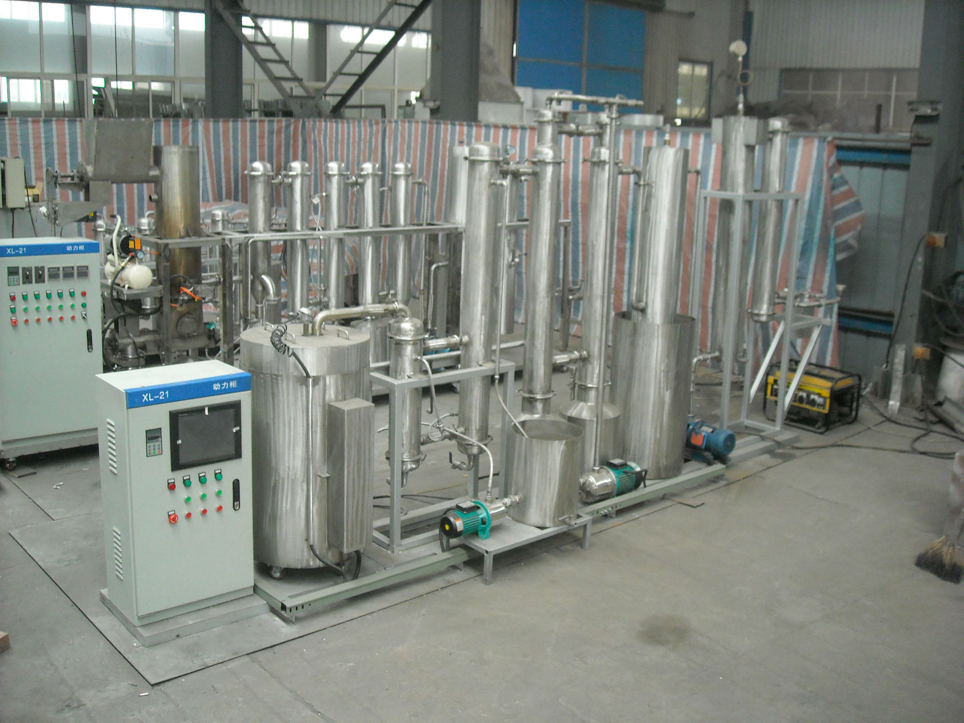 大学实验用生物质多级干馏发电设备