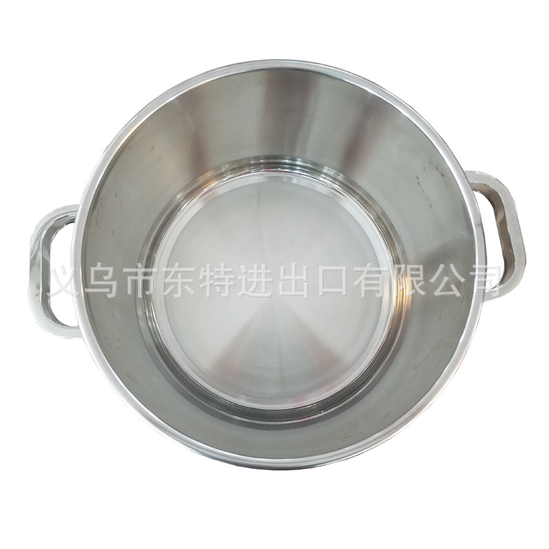 Factory direct sales of 2.0mm thick stainless steel American-style square tube ear multi-purpose pot, household multi-purpose Western-style soup pot detail image 7