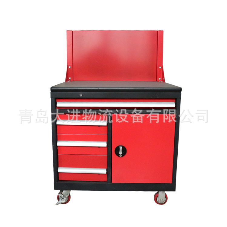 厂家出售带挂板工具车 重型带抽屉工具车 移动组合工具车批发