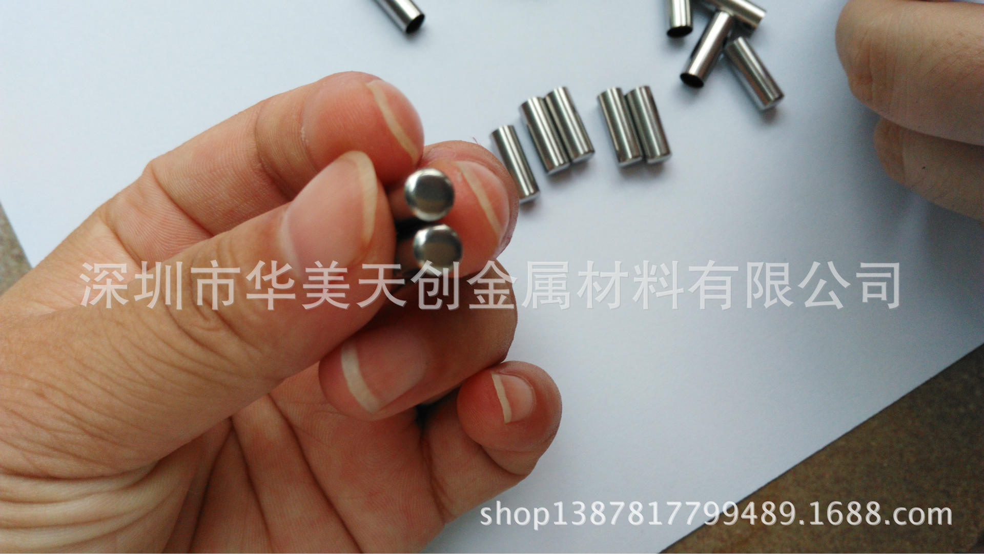 304不锈钢管封口 加工 切割 5*0.5