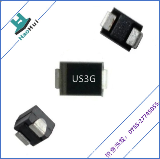 工厂供应US3G   SMB(DO-214AA)贴片超快速二极管