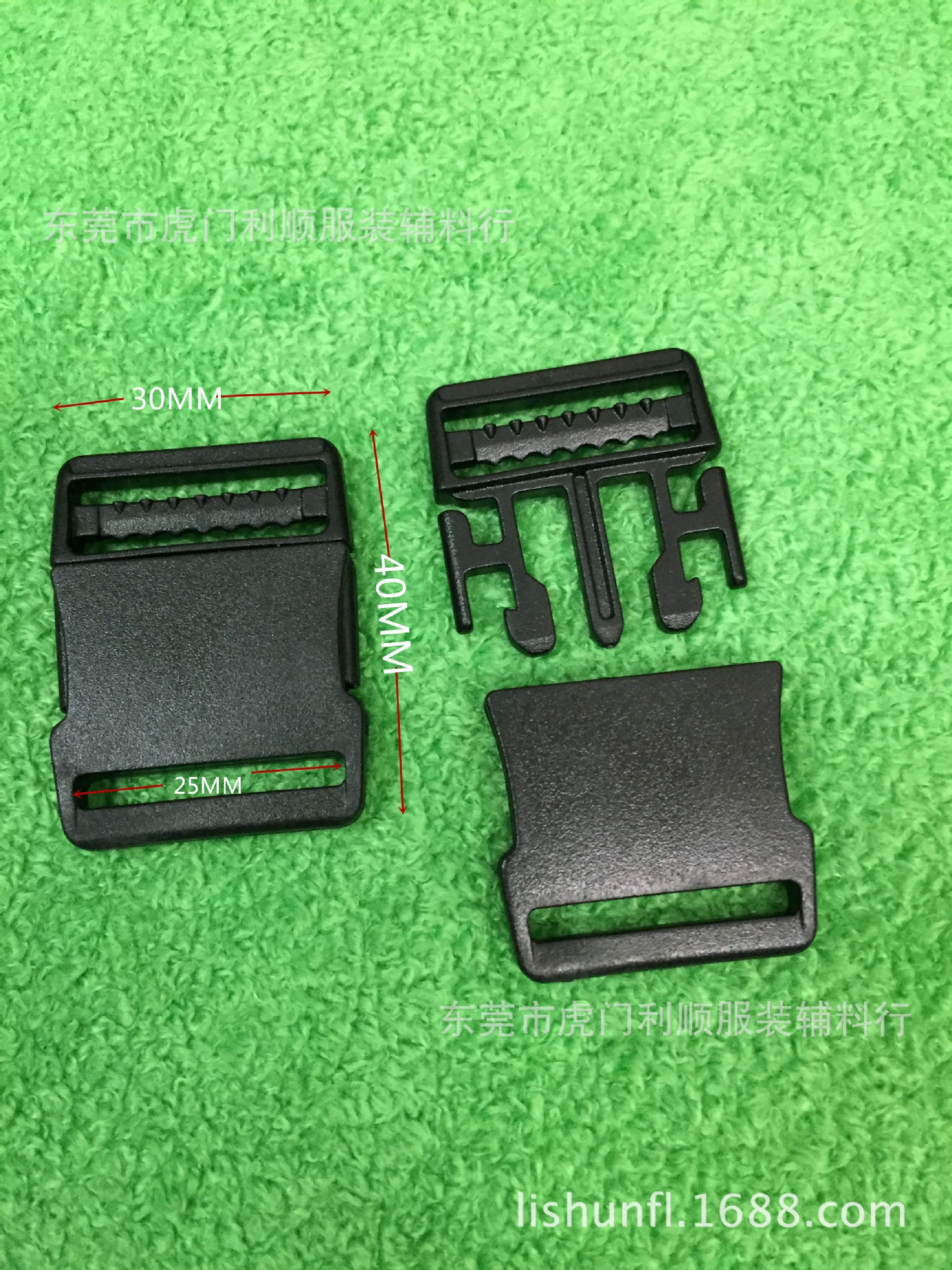 Пластик пятна производителя 1inch ультратонкая пластиковая пряжка новая плоская пряжка 25 мм тонкая пряжка 2,5 см