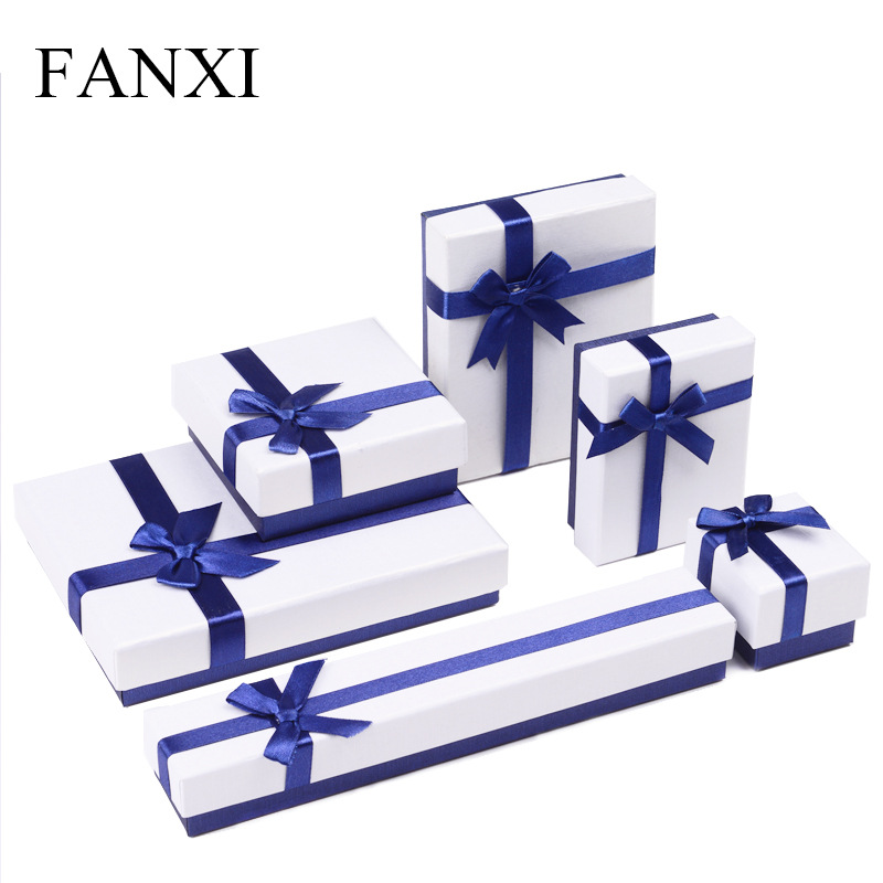 首饰盒 韩版饰品盒 简约戒指盒 丝带蝴蝶结珠宝盒 首饰包装盒批发