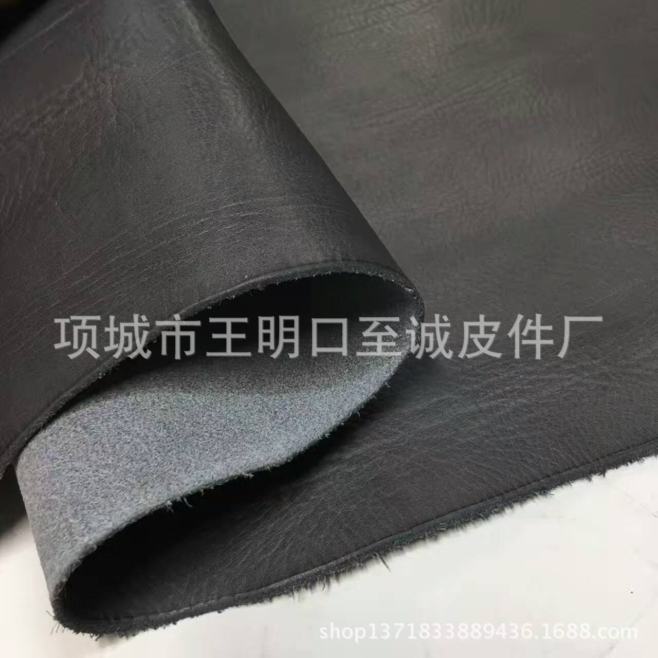 厂家供应意大利头层二层牛皮黄牛皮疯马皮毛胚皮油腊皮复古皮