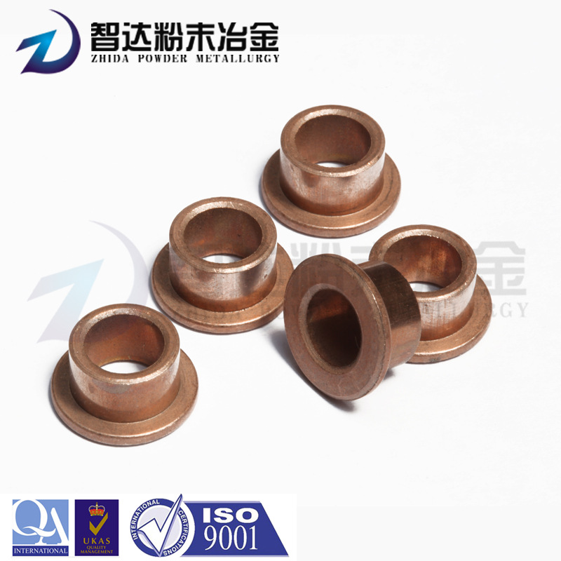厂家批发铜铁基的含油轴承粉末冶金衬套